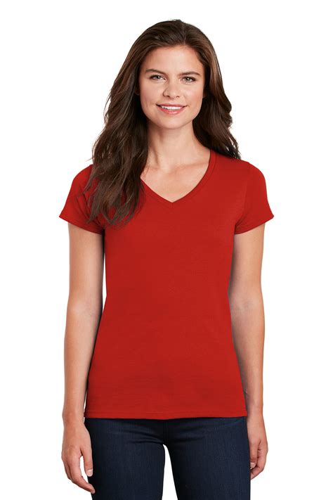 v neck cotton t shirt